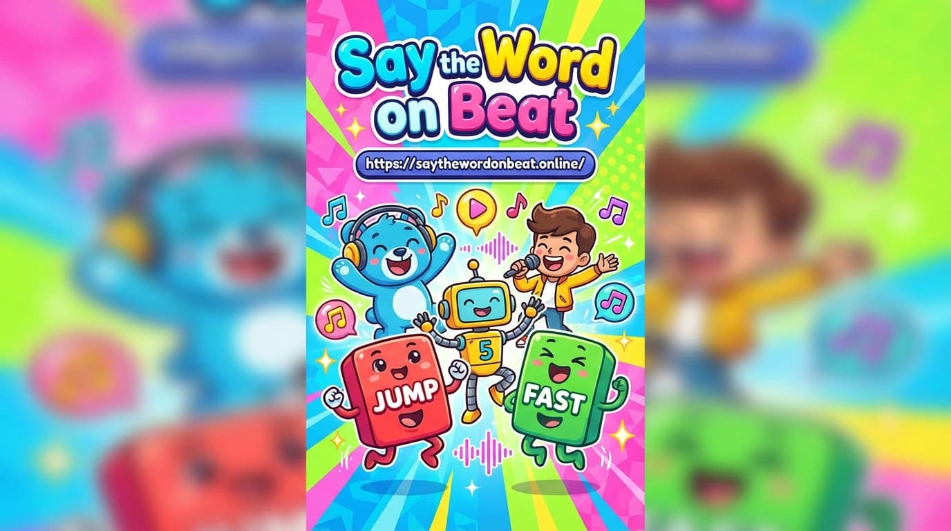 Say the Word on Beat Template: Create Your Own Viral Rhythm Game in Minutes