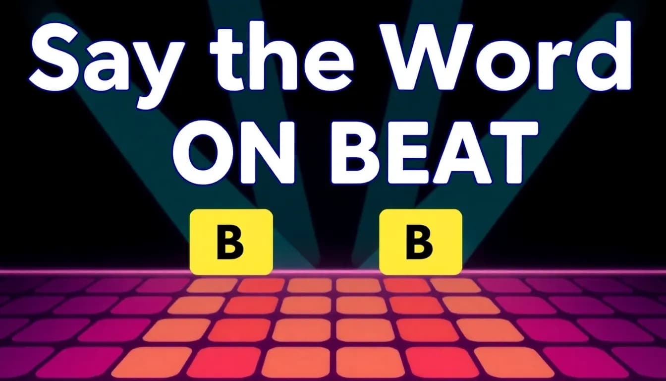 Say the Word Game – A Fast and Addictive Rhythm Challenge Online